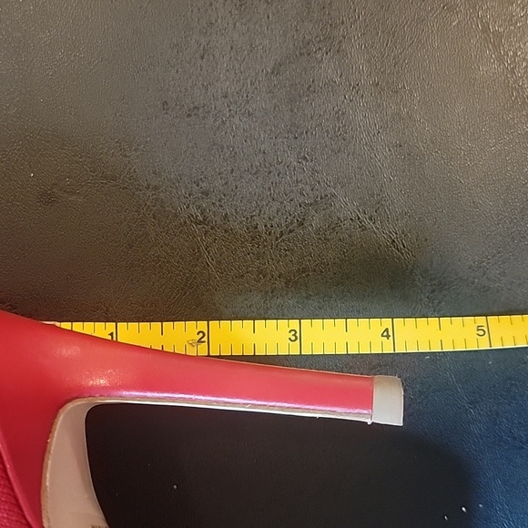 Jessica Simpson Red Ankle Boots - Picture 6 of 8